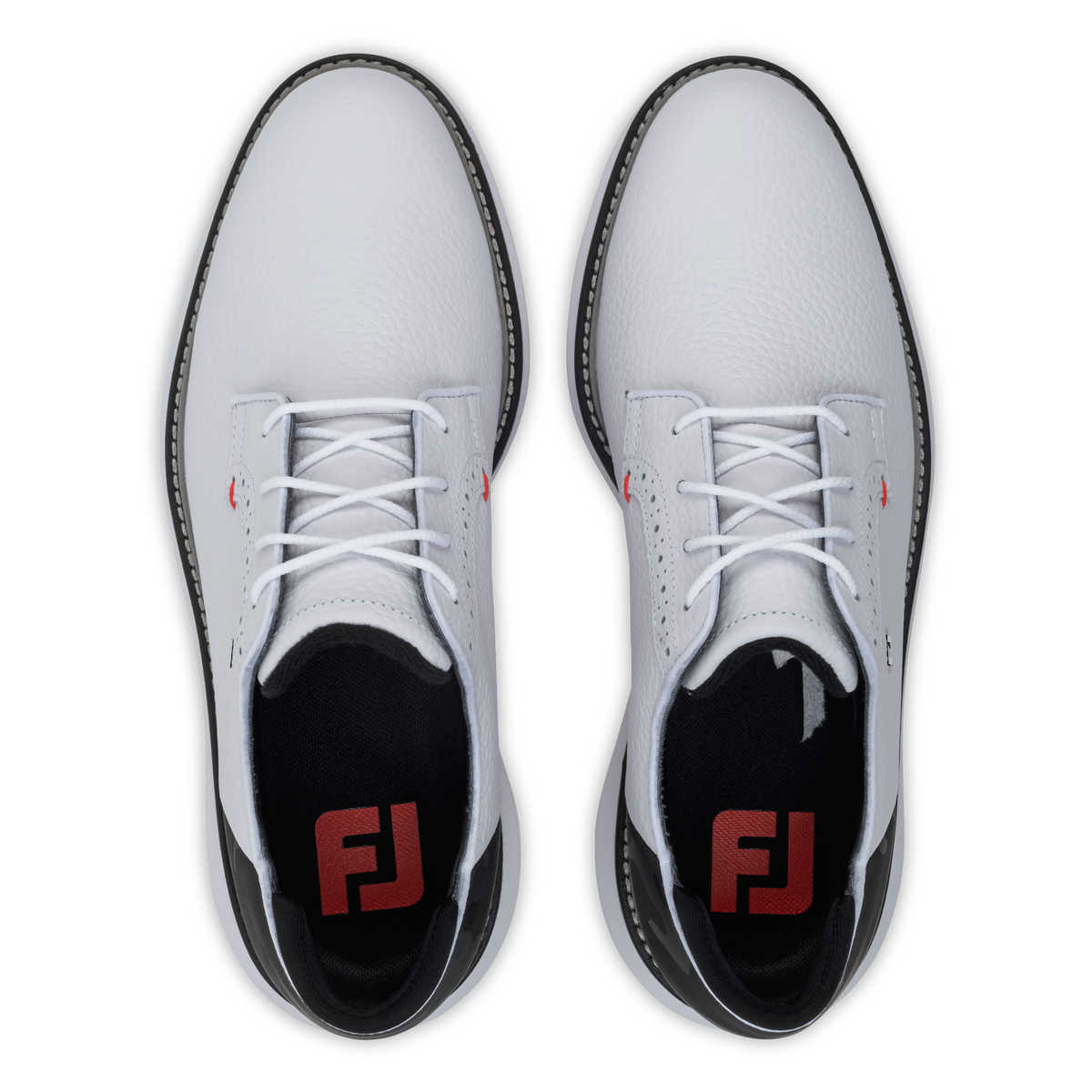 FootJoy Traditions Spikeless White/Black/Red - afbeelding 7