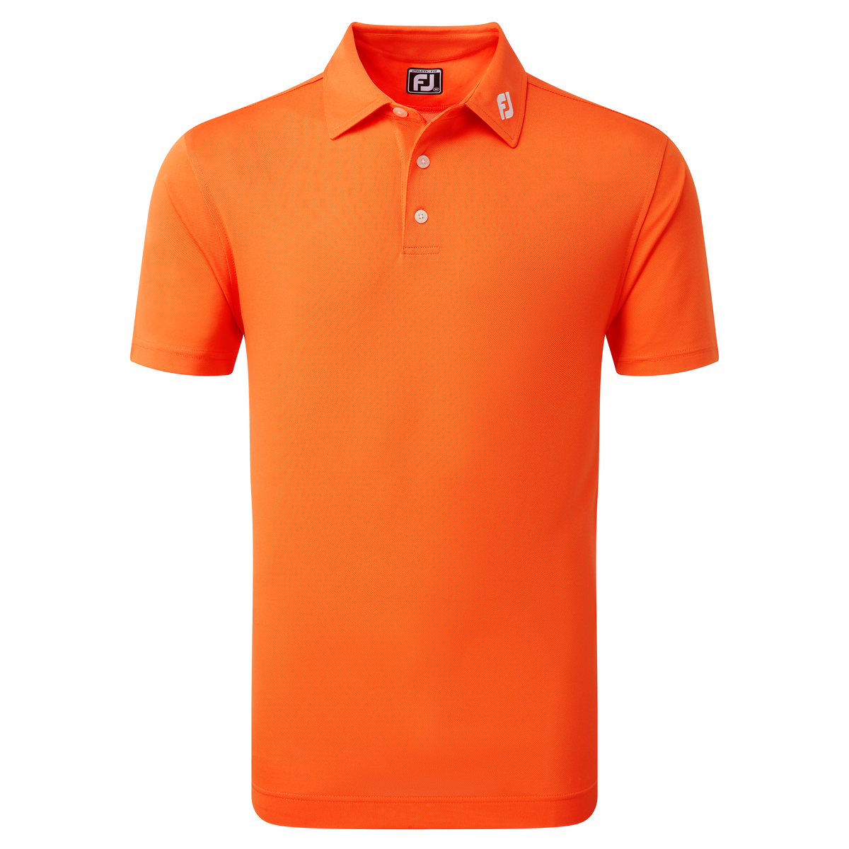 FootJoy Stretch Pique Solid Heren - Orange
