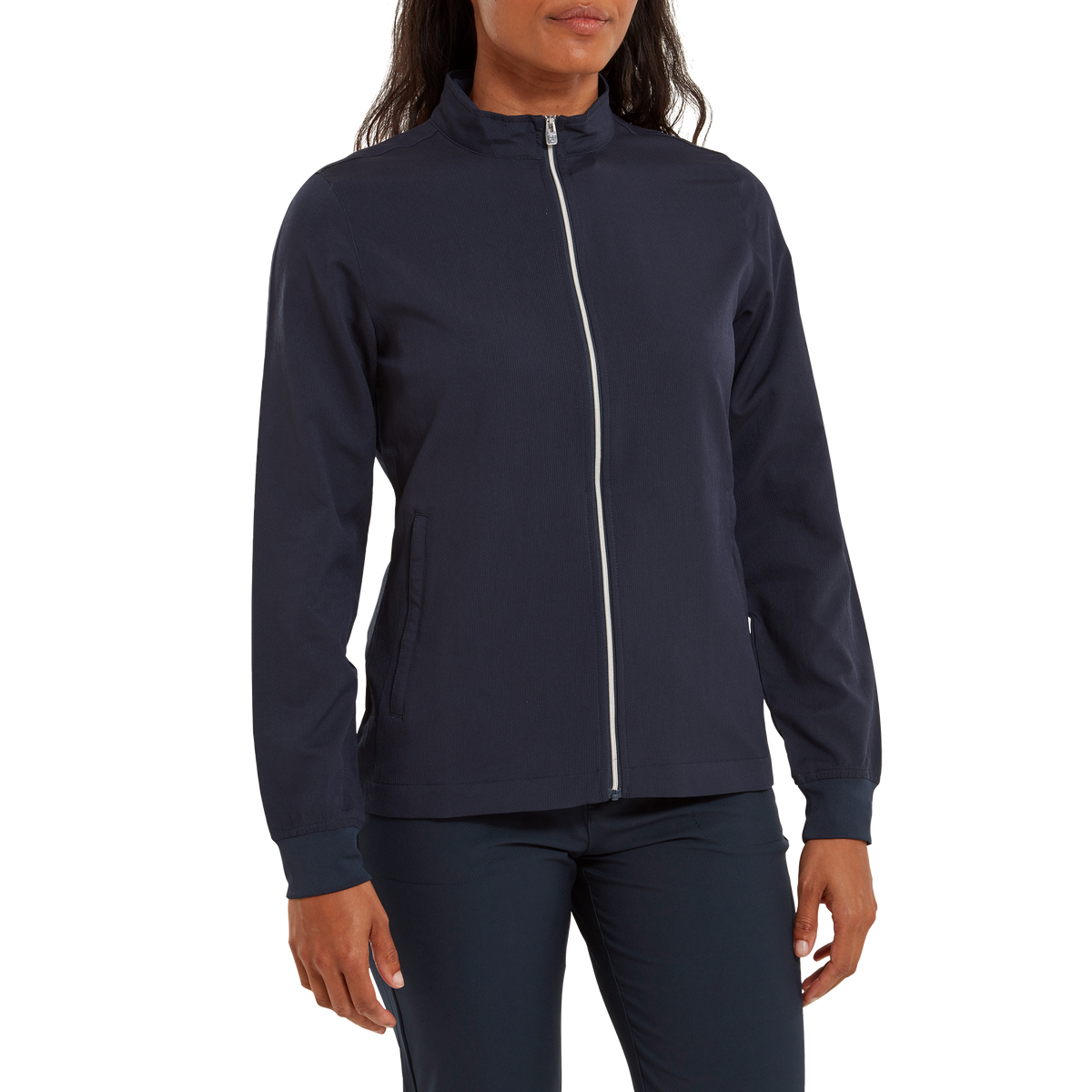 FootJoy full-zip wind shirt Navy