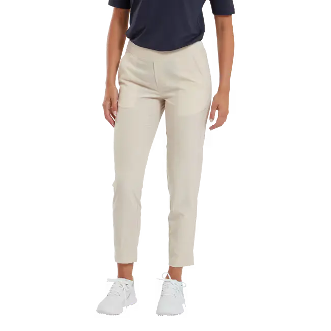 FootJoy Lightweight Cropped Pant Beige - Dames