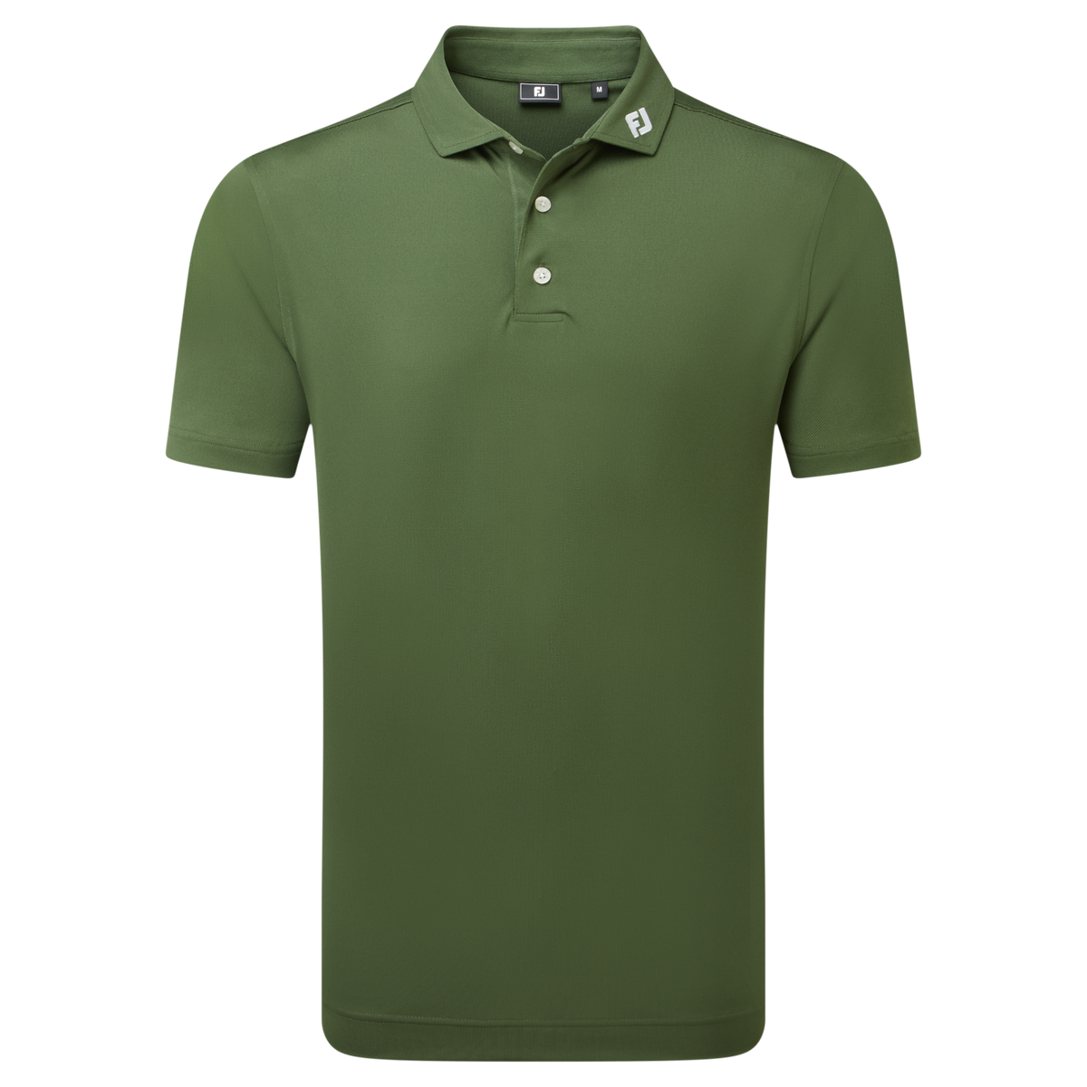 FootJoy Stretch Pique Solid Heren - Olive