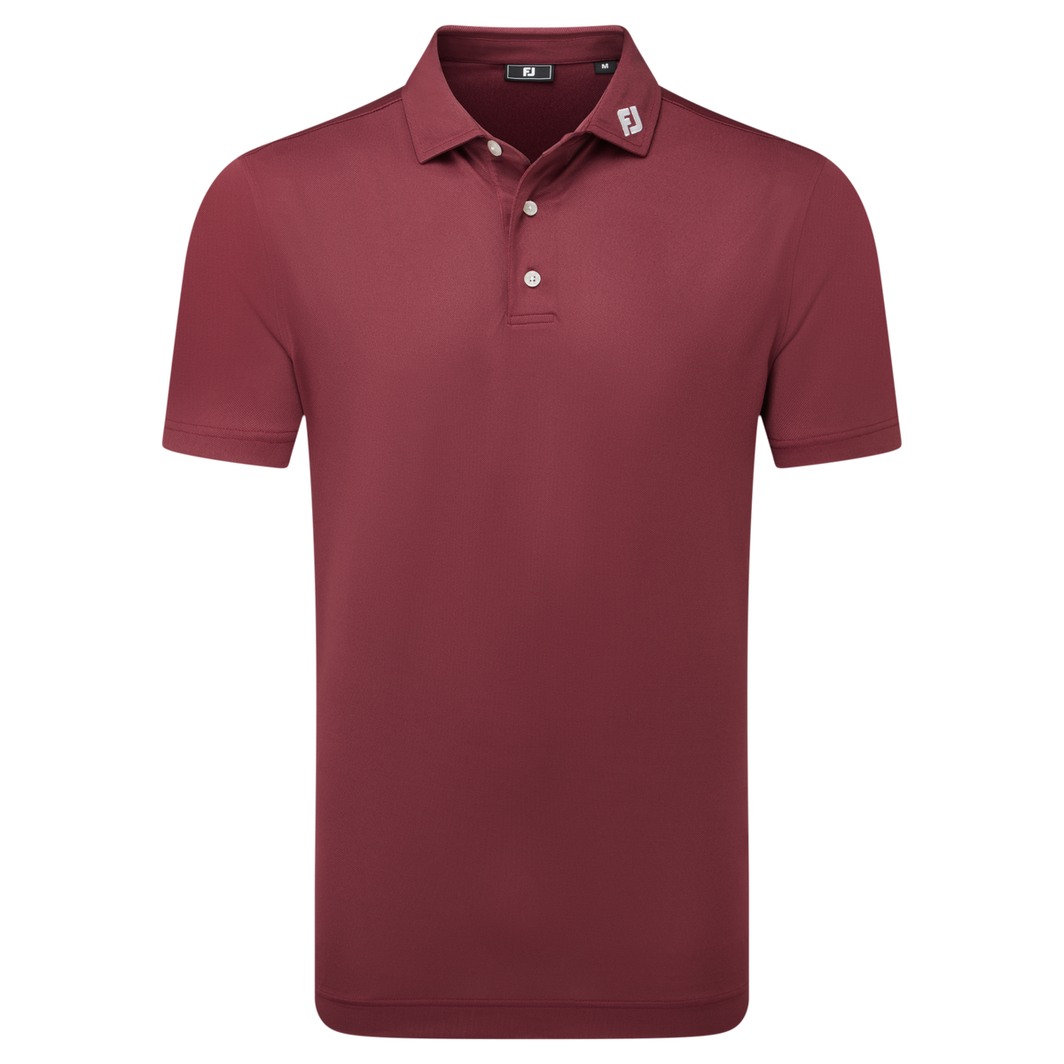 FootJoy Stretch Pique Solid Heren - Maroon