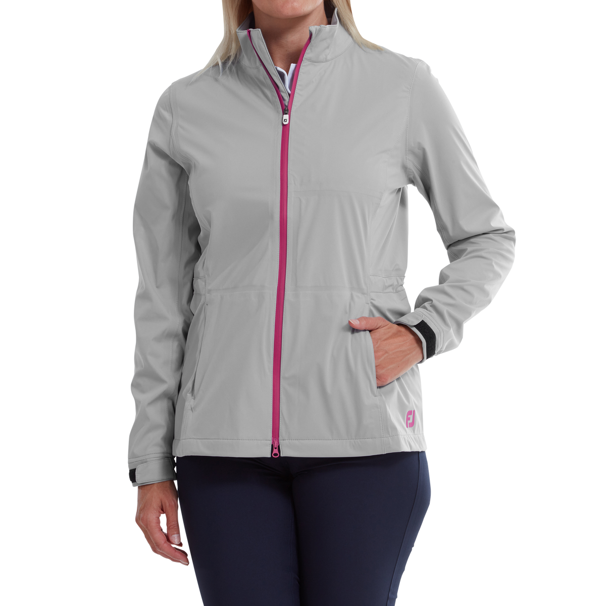FootJoy Hydroknit jkt Grey Rose