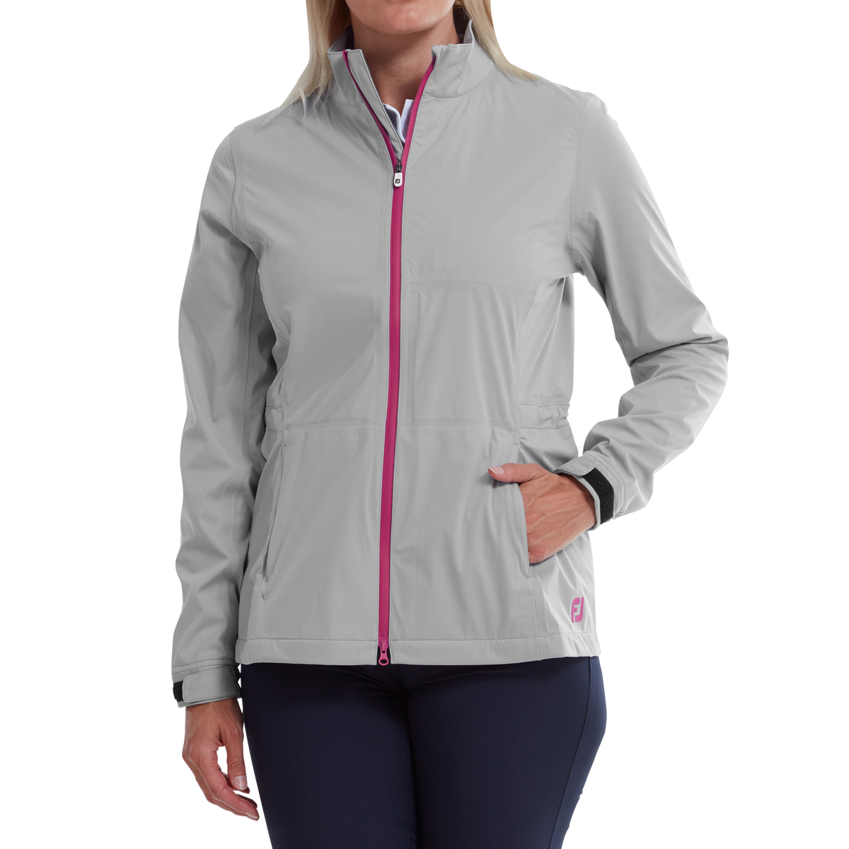 FootJoy Hydroknit jkt Grey Rose