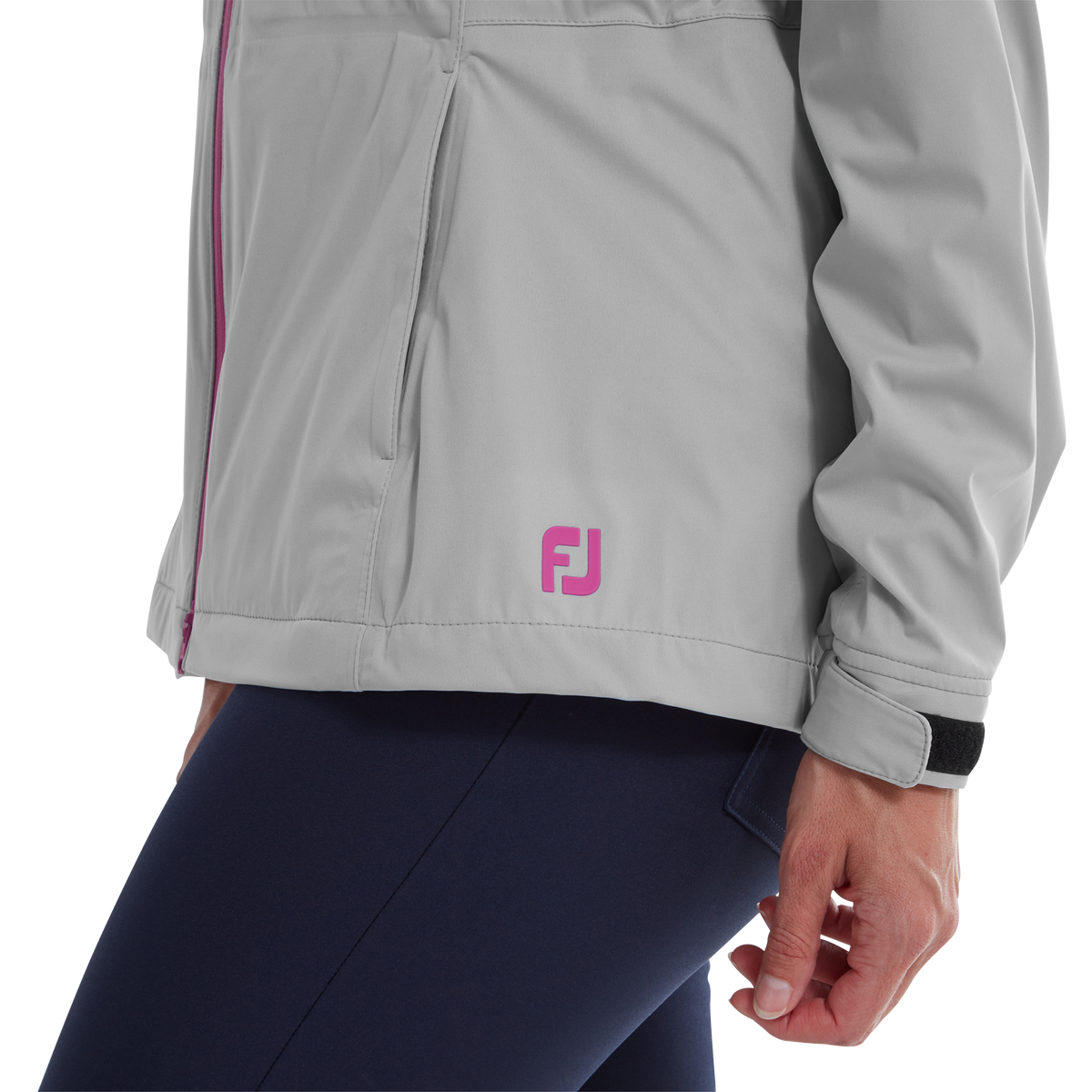 FootJoy Hydroknit jkt Grey Rose