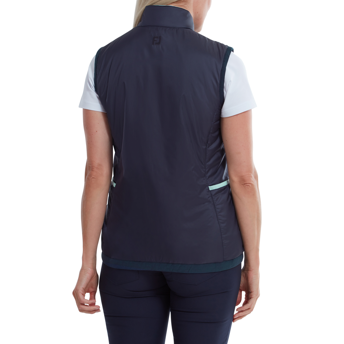 FootJoy insulated rev vest Navy Aqua