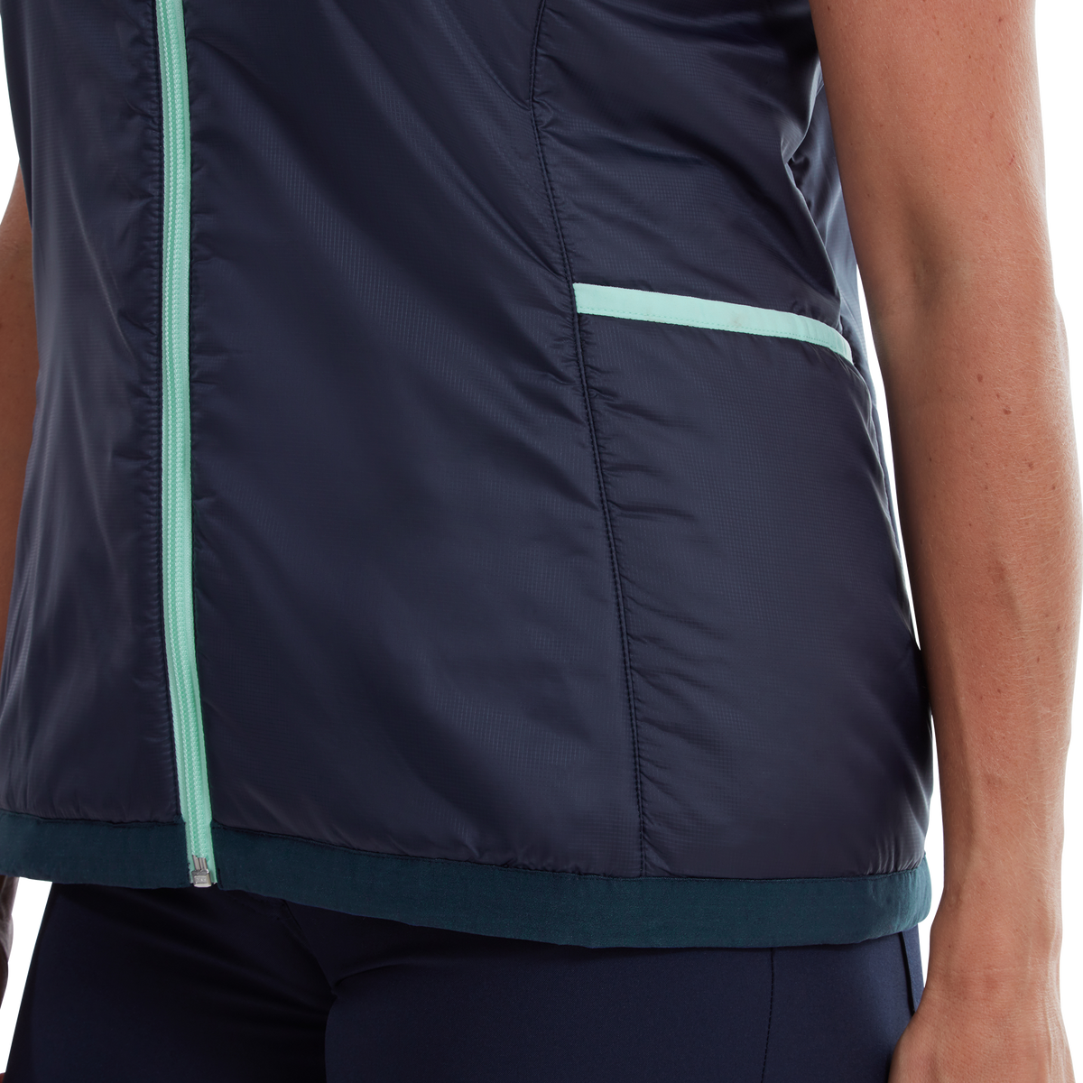 FootJoy insulated rev vest Navy Aqua
