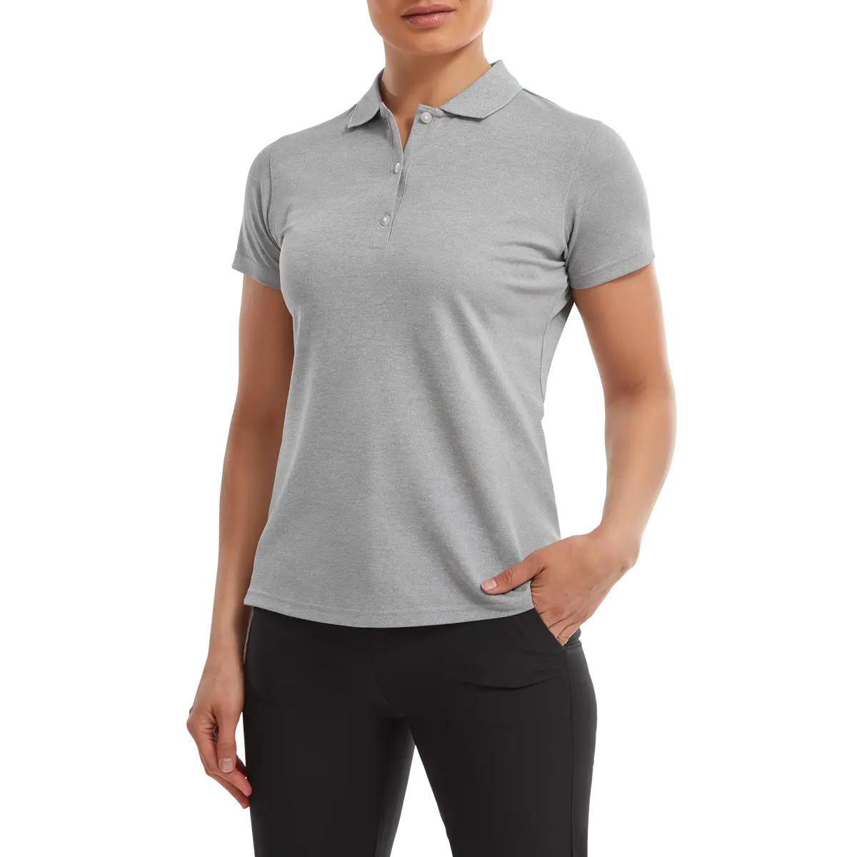 Footjoy Stretch Pique Solid - Dames