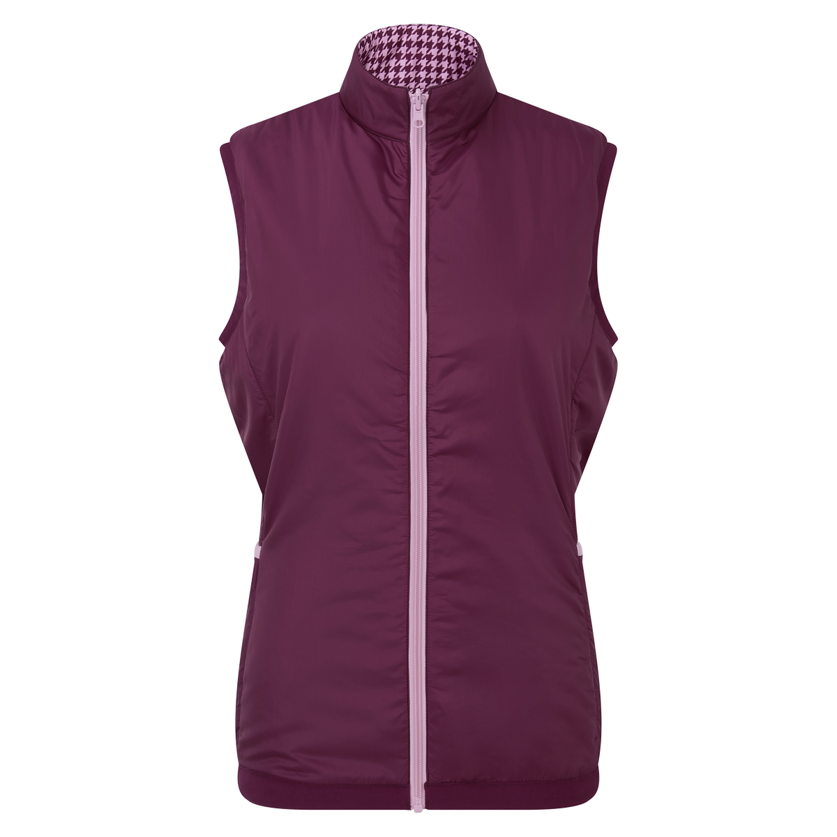 FootJoy insltd rev vest Insulated Reversible Fig/Pink - Dames
