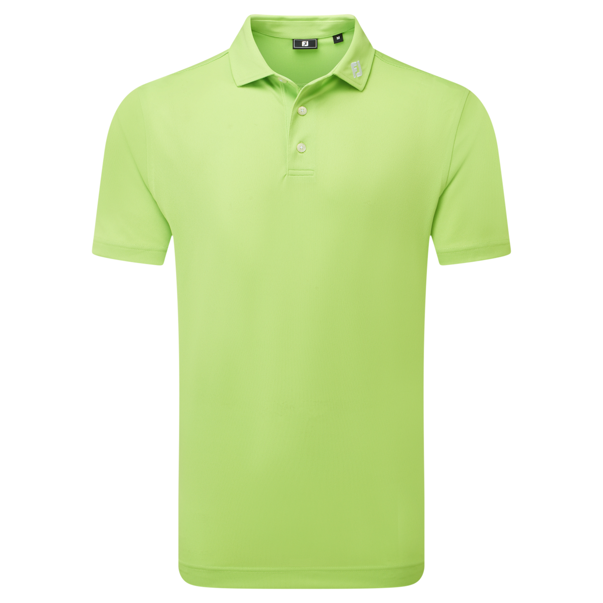 FootJoy Stretch Pique Solid Heren - Lime
