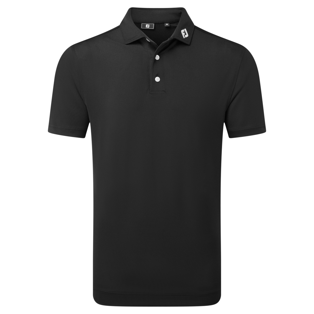 FootJoy Stretch Pique Solid Heren - Black