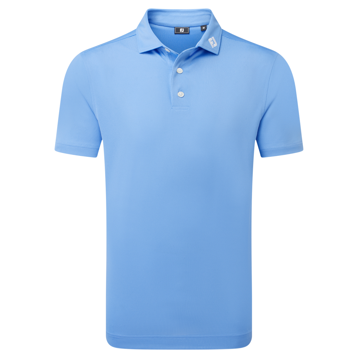 FootJoy Stretch Pique Solid Heren - Lt Blue