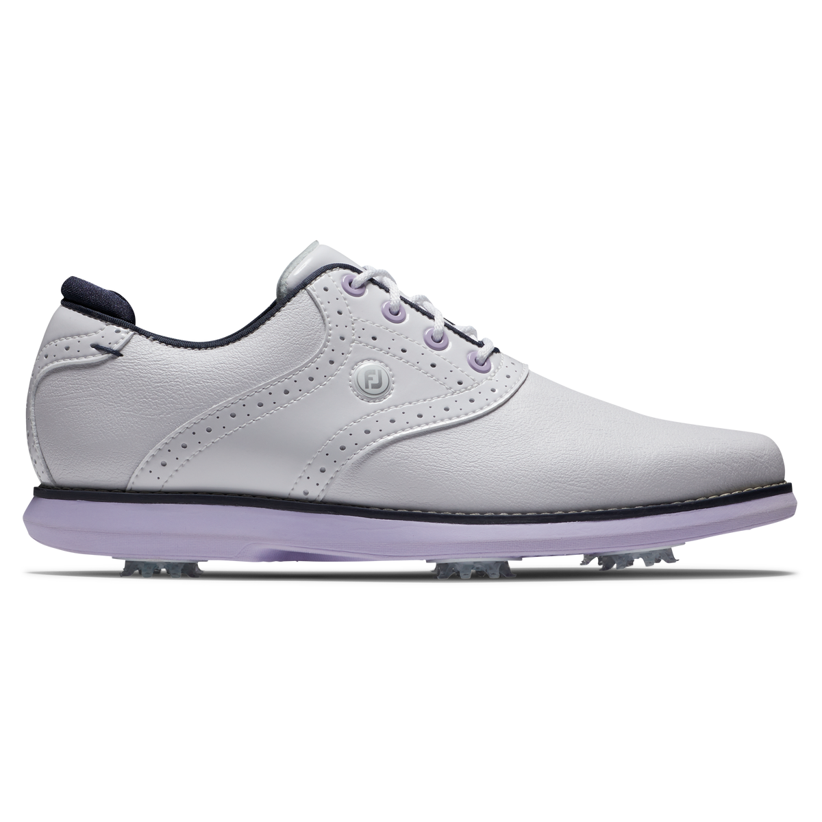 FootJoy Traditions Dames White/Navy/Purple - afbeelding 2