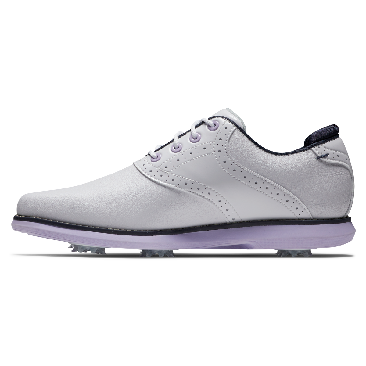 FootJoy Traditions Dames White/Navy/Purple - afbeelding 3