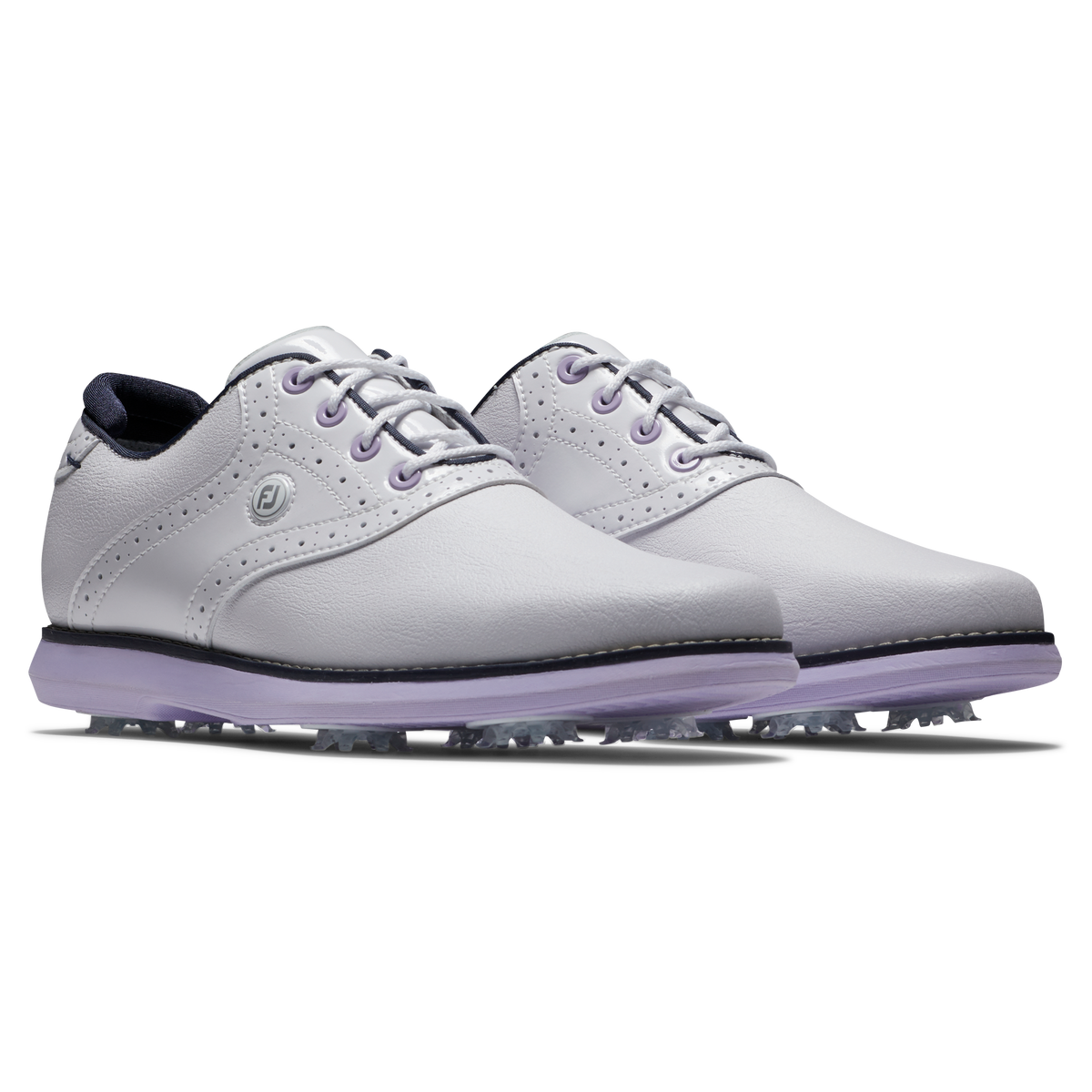 FootJoy Traditions Dames White/Navy/Purple - afbeelding 5