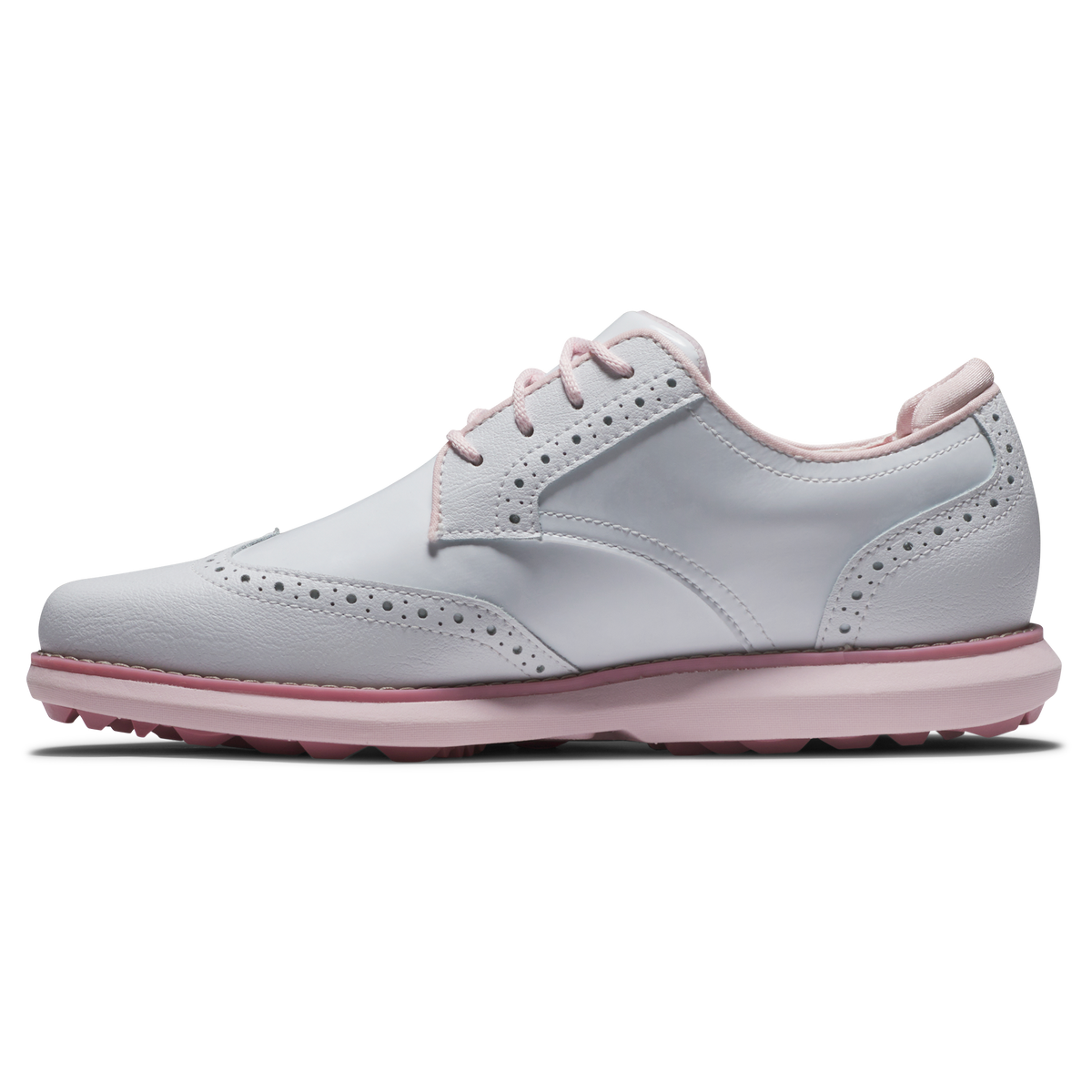 FootJoy Traditions Spikeless White/White/Pink - Dames - 02