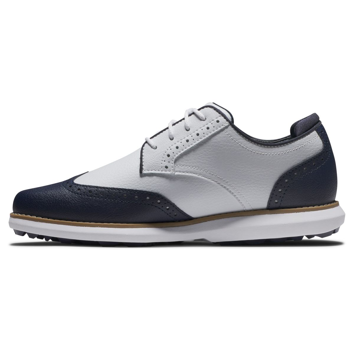 FootJoy Traditions Spikeless White/Navy/White - Dames - 02
