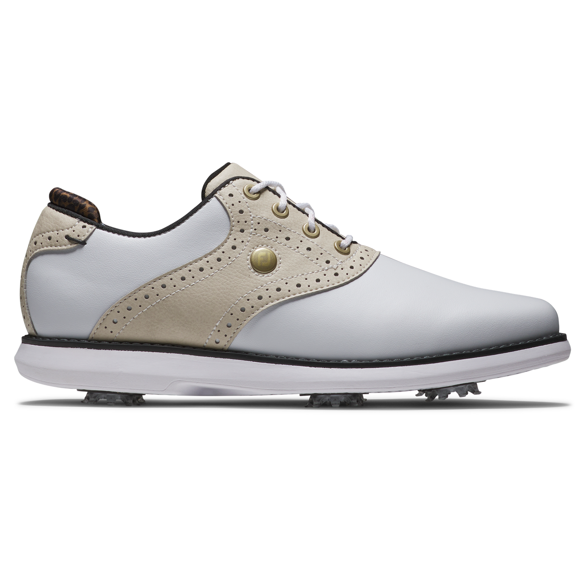 FootJoy Traditions Dames White/Tan/Black - afbeelding 2