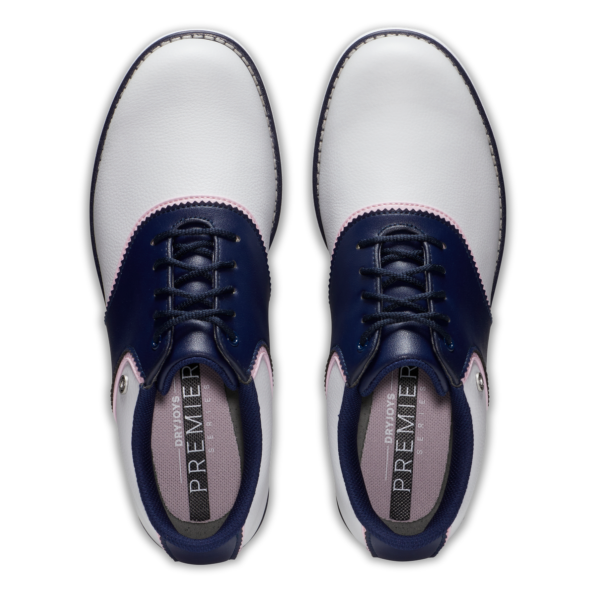 FootJoy Premiere series White/Navy/Pink - Dames