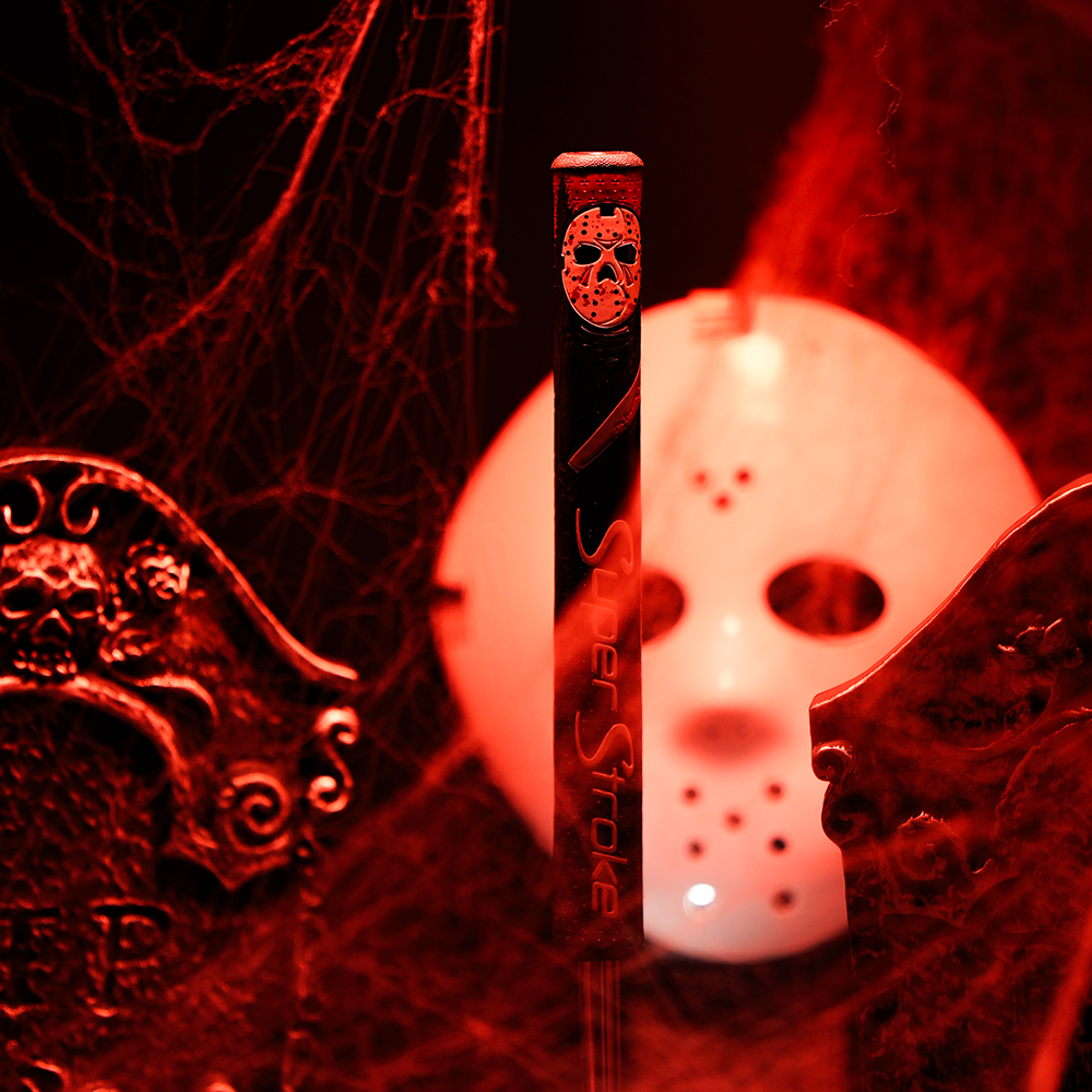 SuperStroke Masked Slasher Halloween puttergrip - vooraanzicht