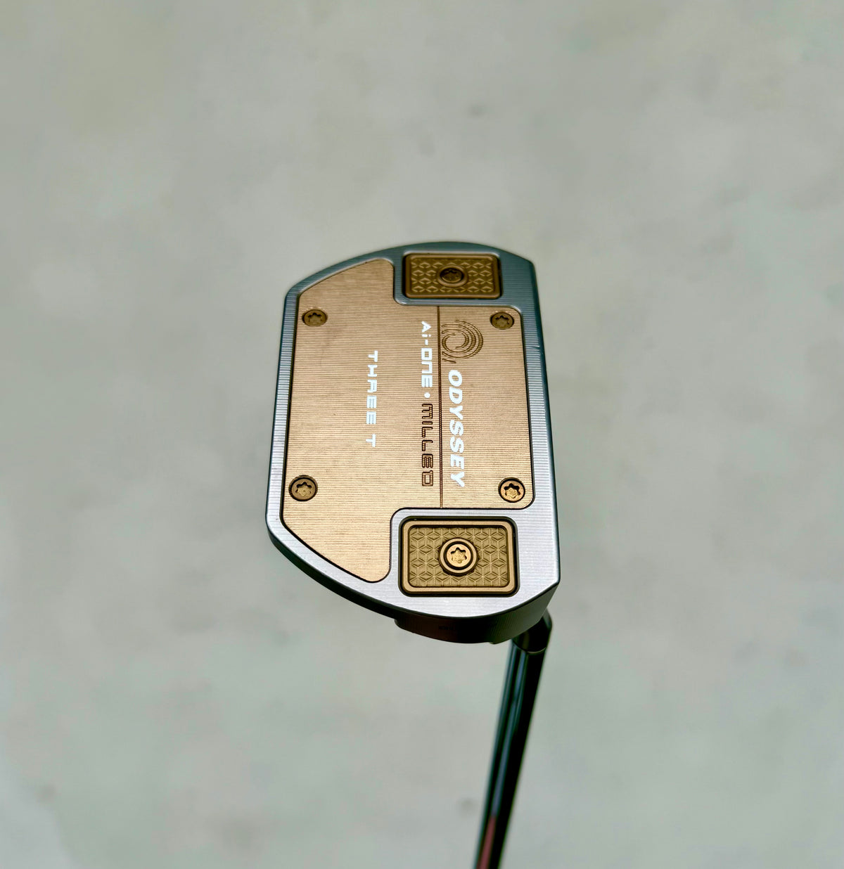Odyssey Ai-One Milled - Three T Silver - 35" - Nieuwstaat.