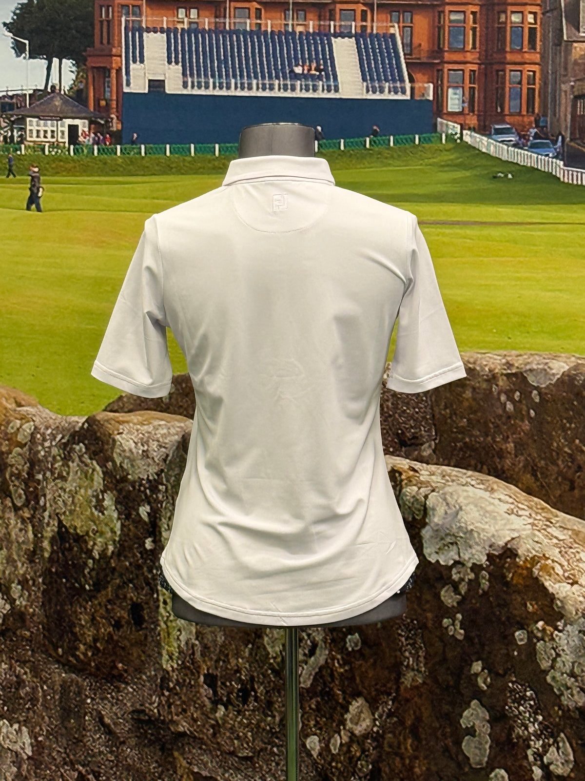 Dames - Footjoy - Ladies Half Sleeve Pique Golf Polo Shirt