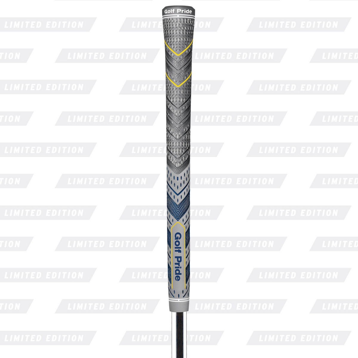 Golf Pride MCC Plus4 Navy and Yellow grip - vooraanzicht