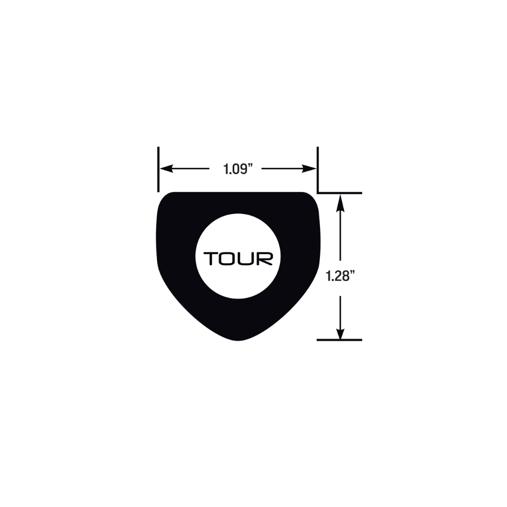 SuperStroke Zenergy Pistol Tour puttergrip - vooraanzicht