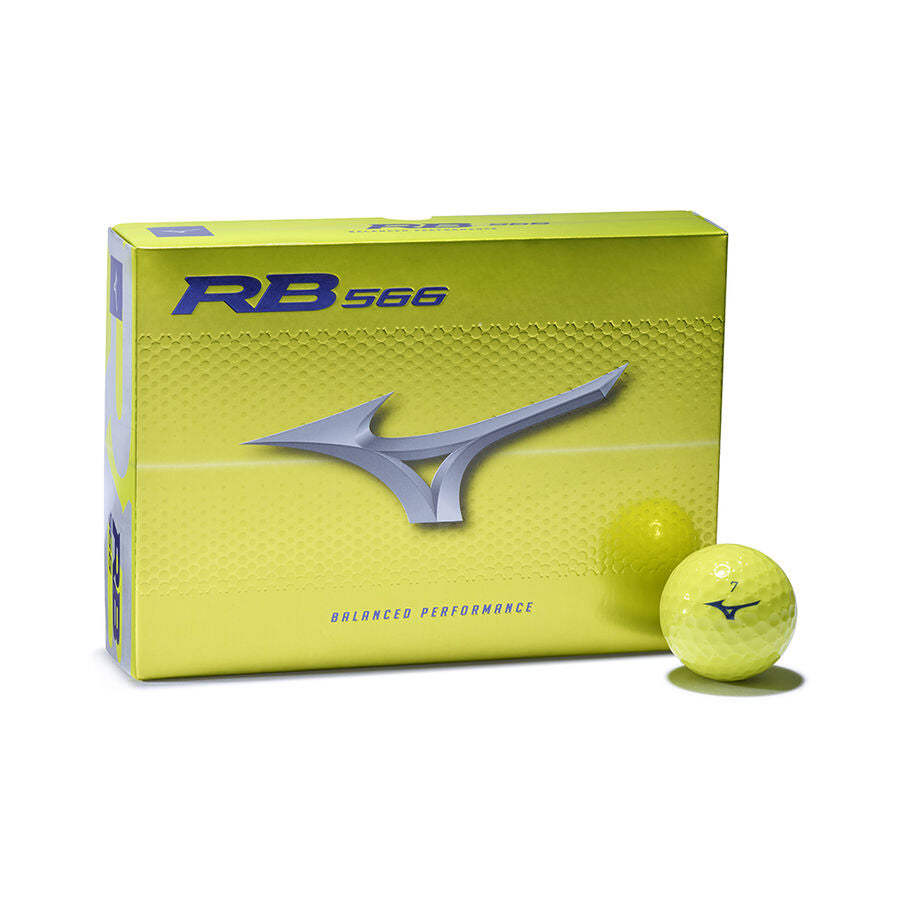 Mizuno RB566 geel golfballen