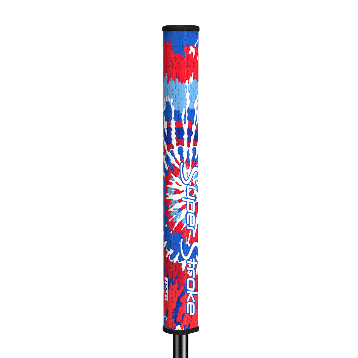 SuperStroke Red White & Blue Tie Dye puttergrip - vooraanzicht
