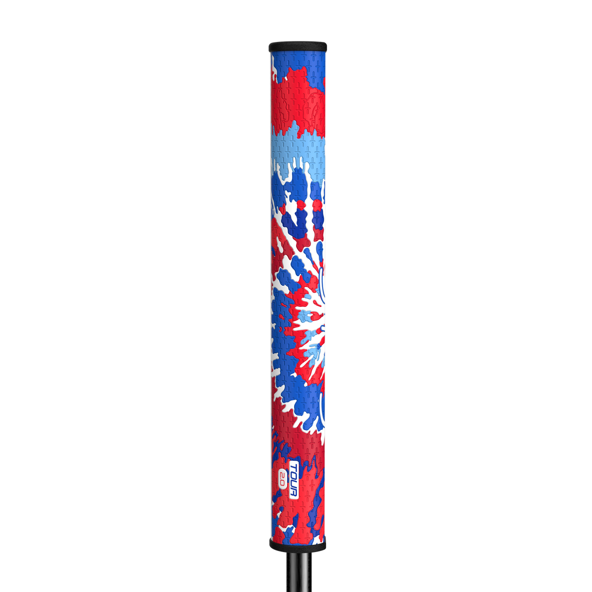 SuperStroke Red White & Blue Tie Dye puttergrip - vooraanzicht