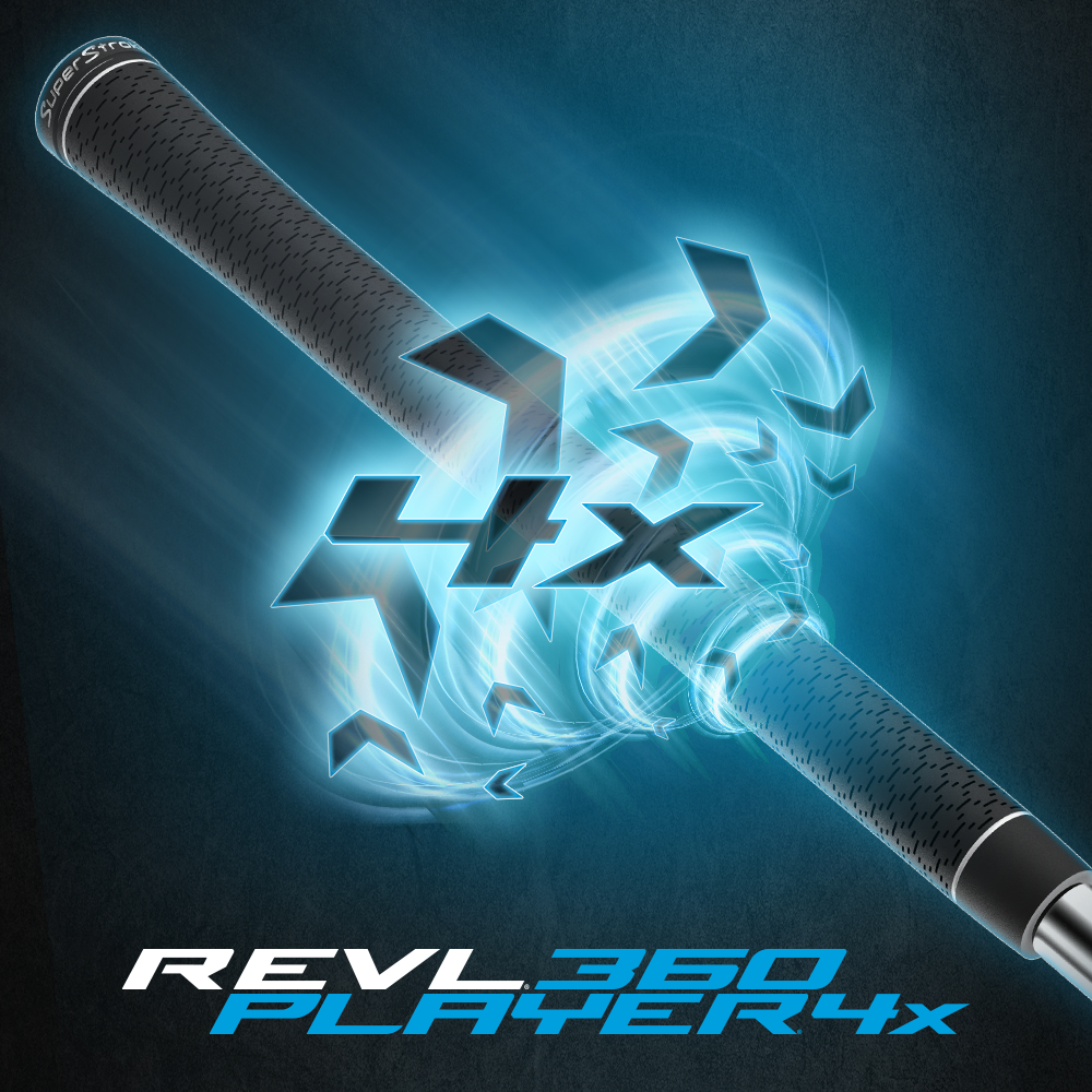 SuperStroke REVL Player 360 4X grip - vooraanzicht