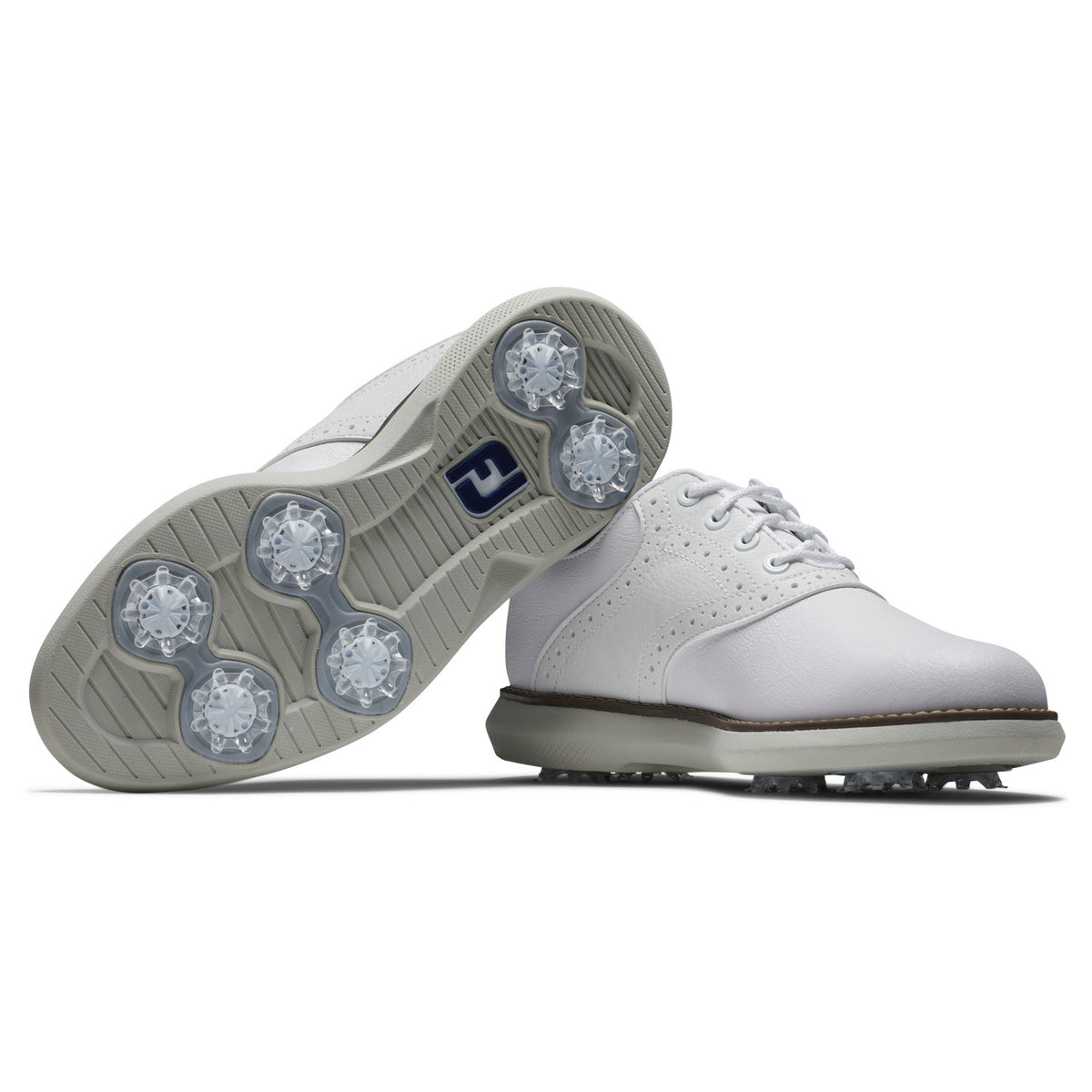 FootJoy Traditions White/White/Grey - Junior
