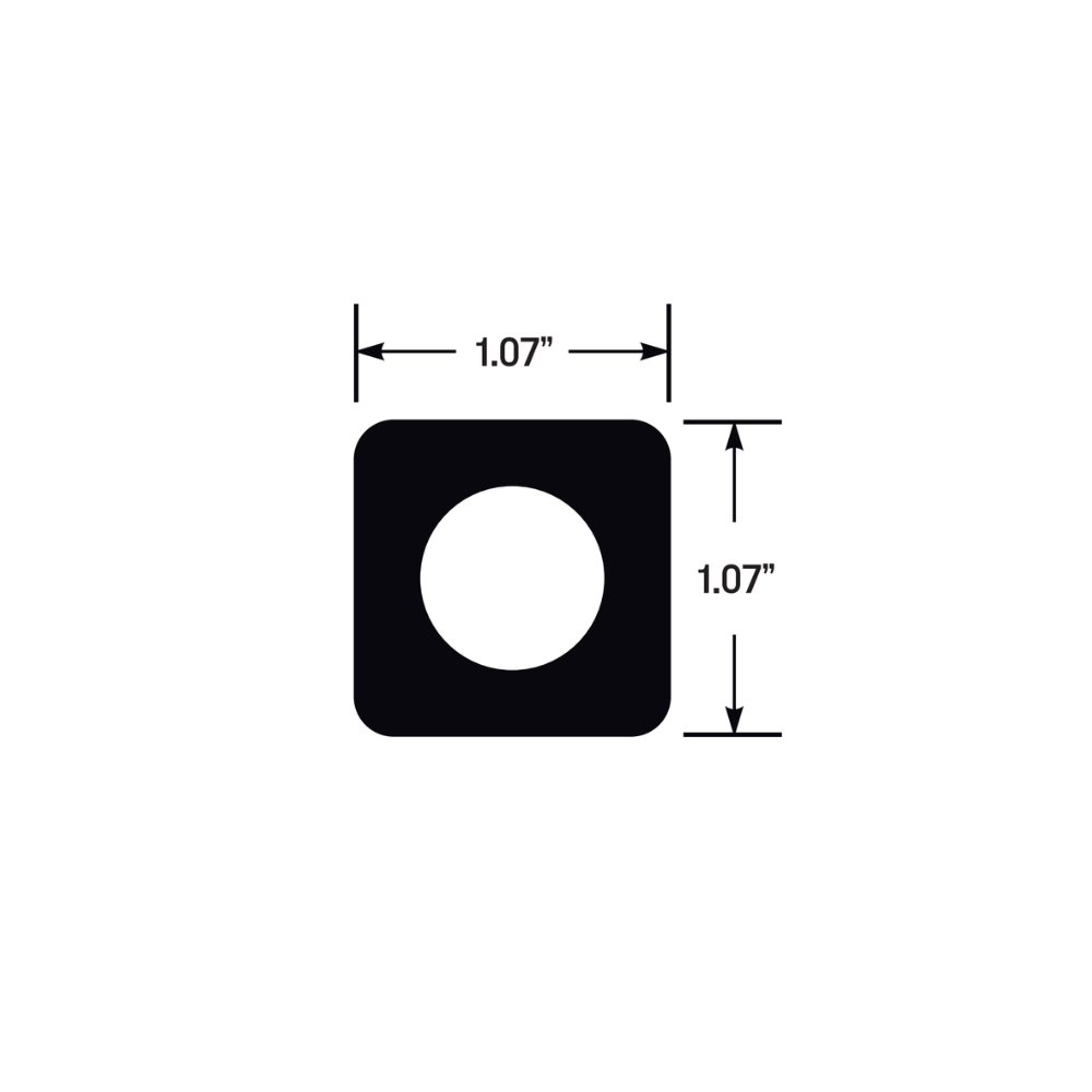 SuperStroke Zenergy SS2R Squared puttergrip - vooraanzicht