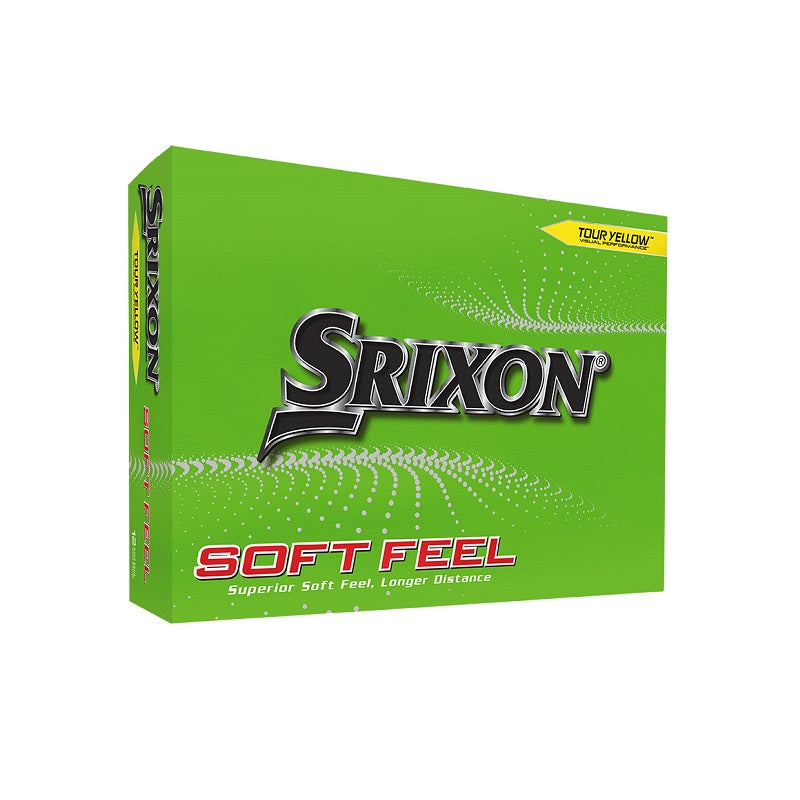 Srixon Softfeel geel golfballen