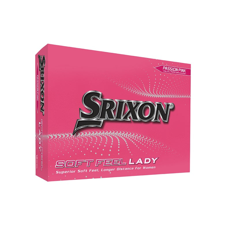 Srixon Softfeel Dames roze golfballen