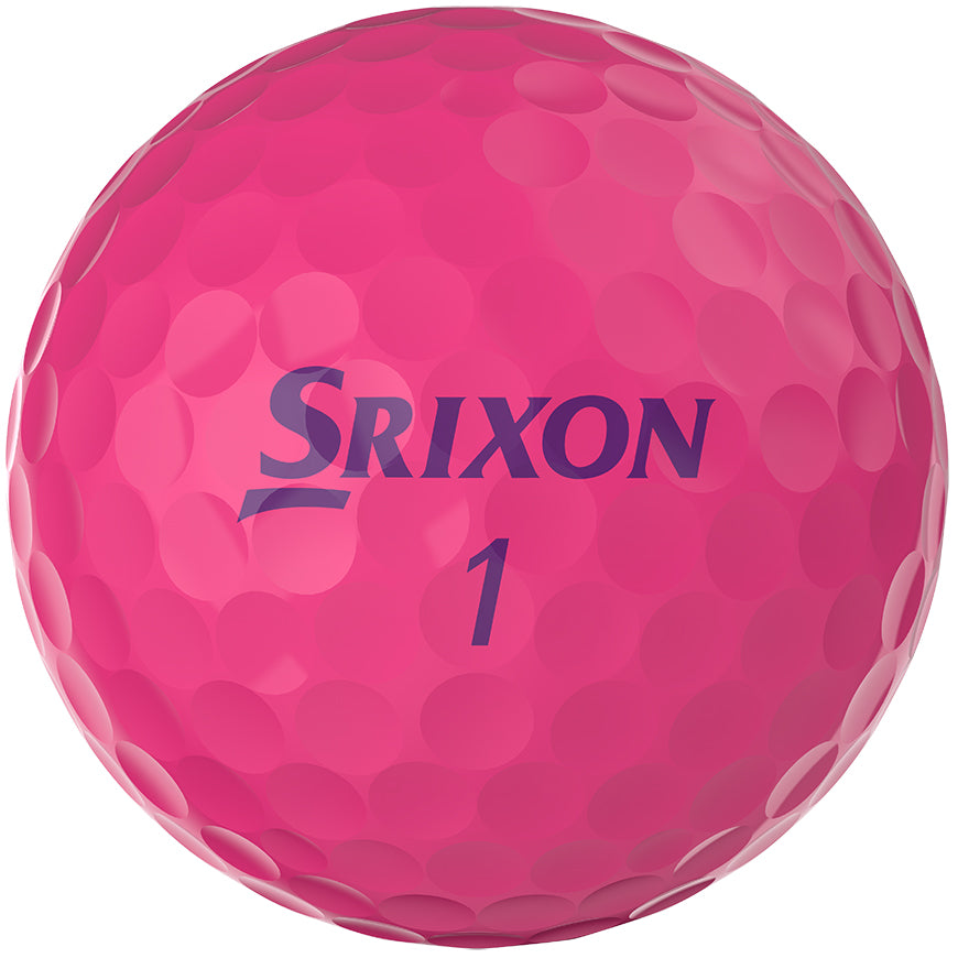 Srixon Softfeel Dames roze golfballen