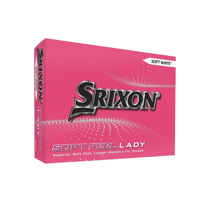 Srixon Softfeel Dames wit 2 dozijn golfballen