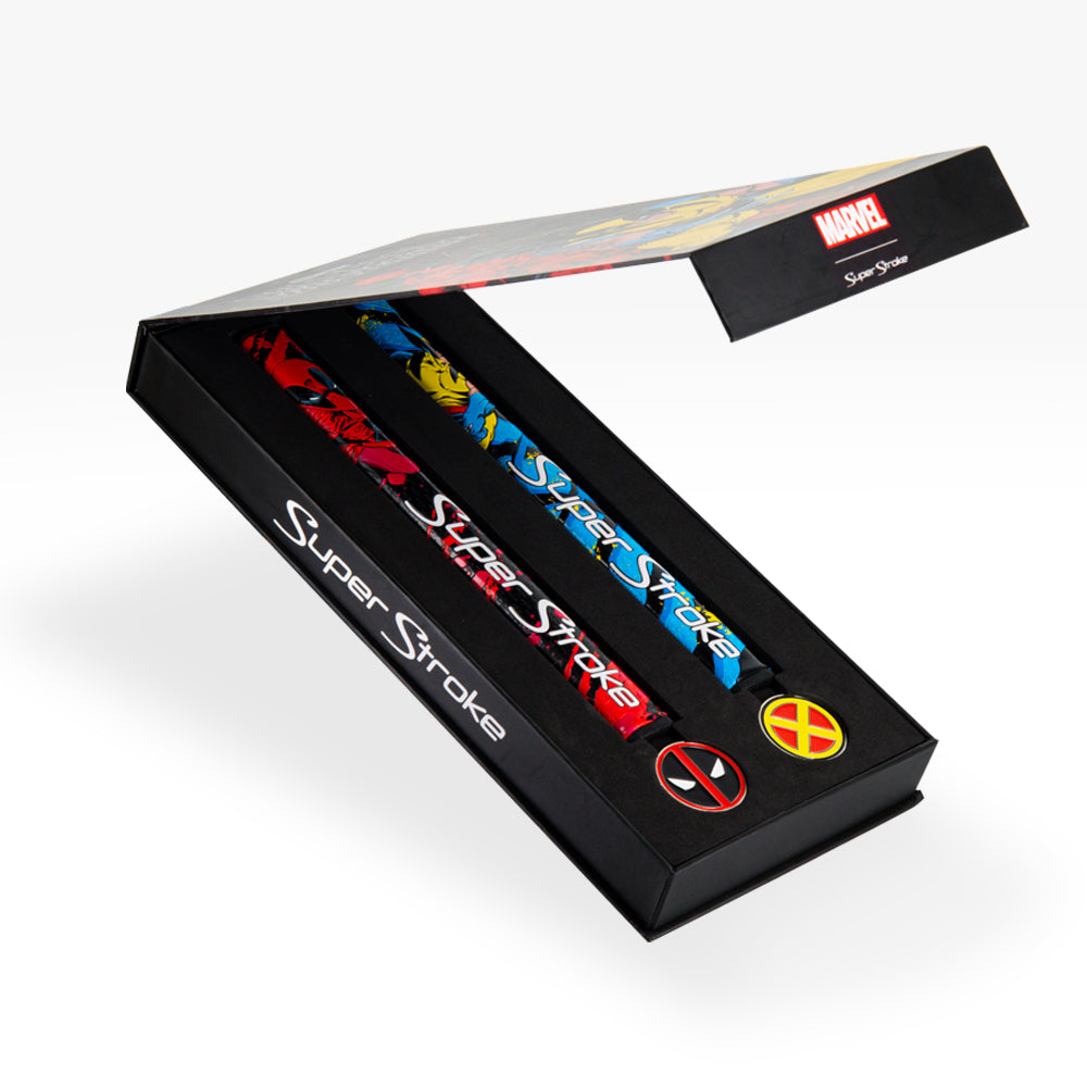 SuperStroke Deadpool & Wolverine Limited Edition Collectors Set puttergrip - vooraanzicht