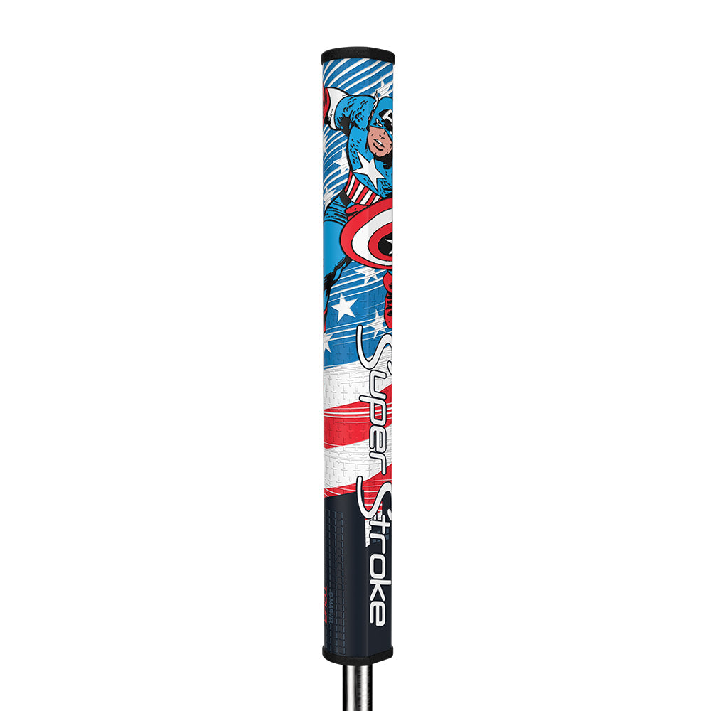 SuperStroke Marvel Captain America puttergrip - vooraanzicht
