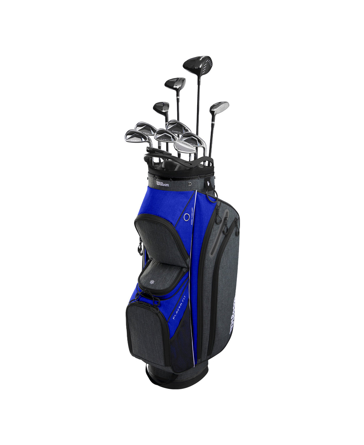 Wilson PlayerFit complete set heren, cartbag