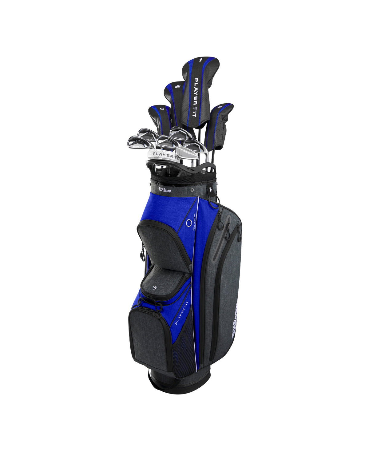 Wilson PlayerFit complete set heren, cartbag