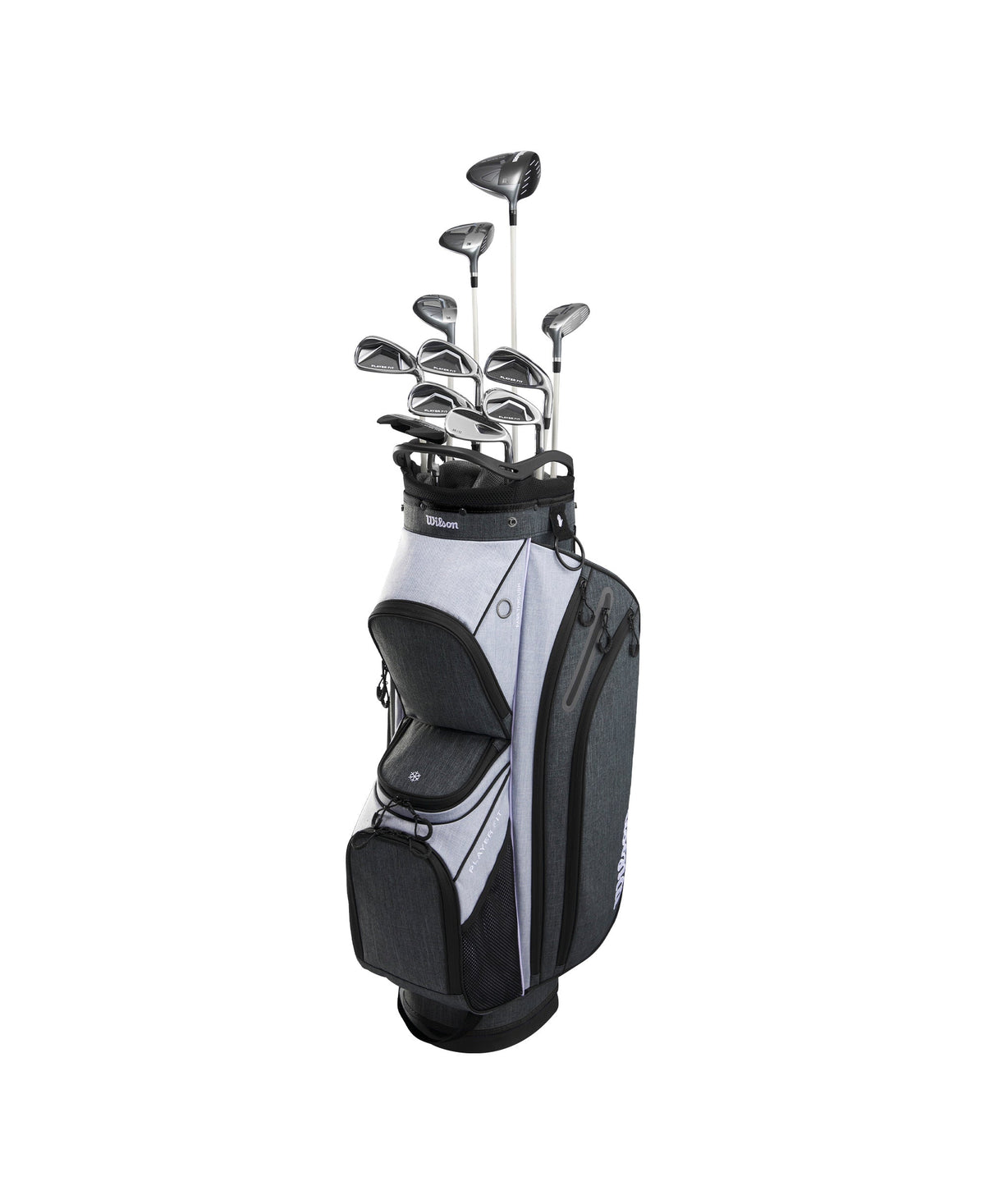 Wilson PlayerFit complete set dames, cartbag