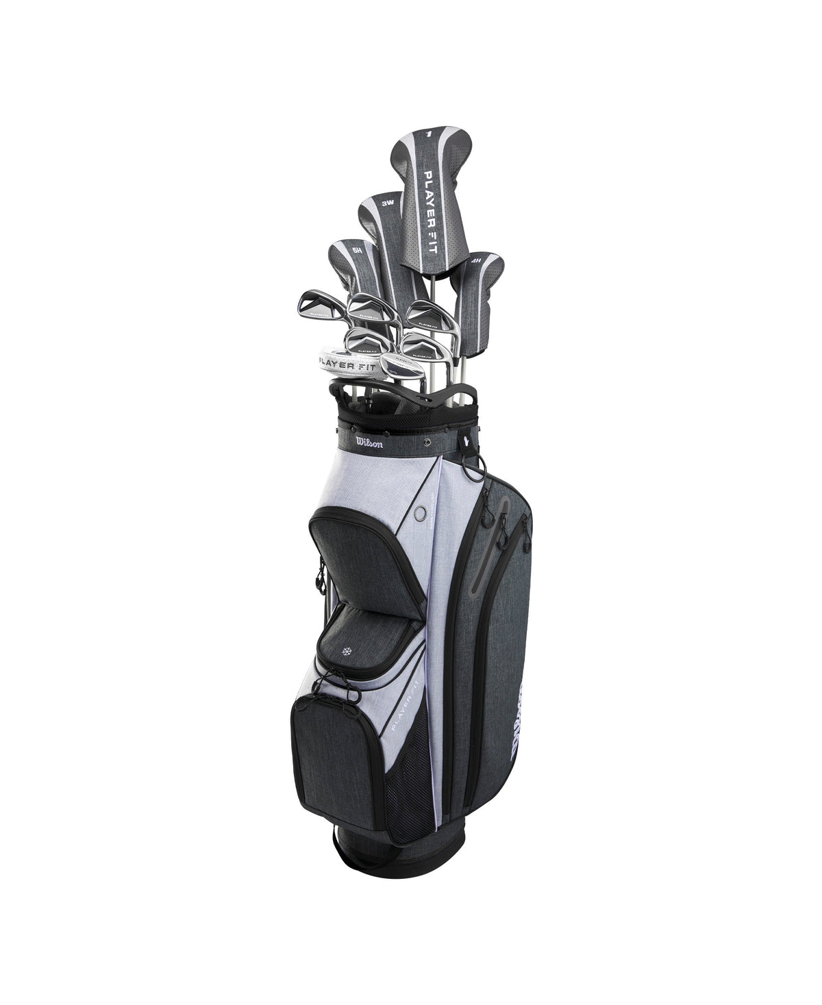 Wilson PlayerFit complete set dames, cartbag