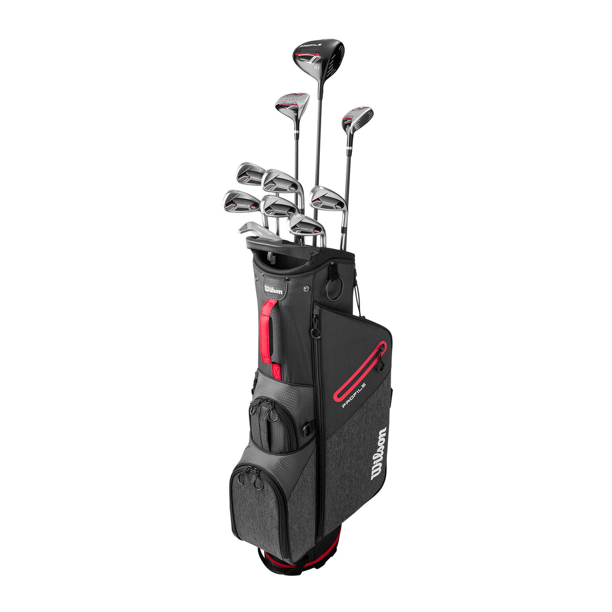 Wilson Profile complete set heren, staande tas