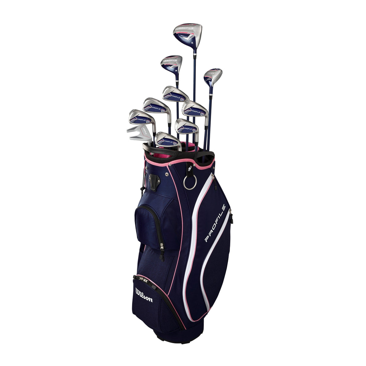 Wilson Profile complete set dames, cartbag