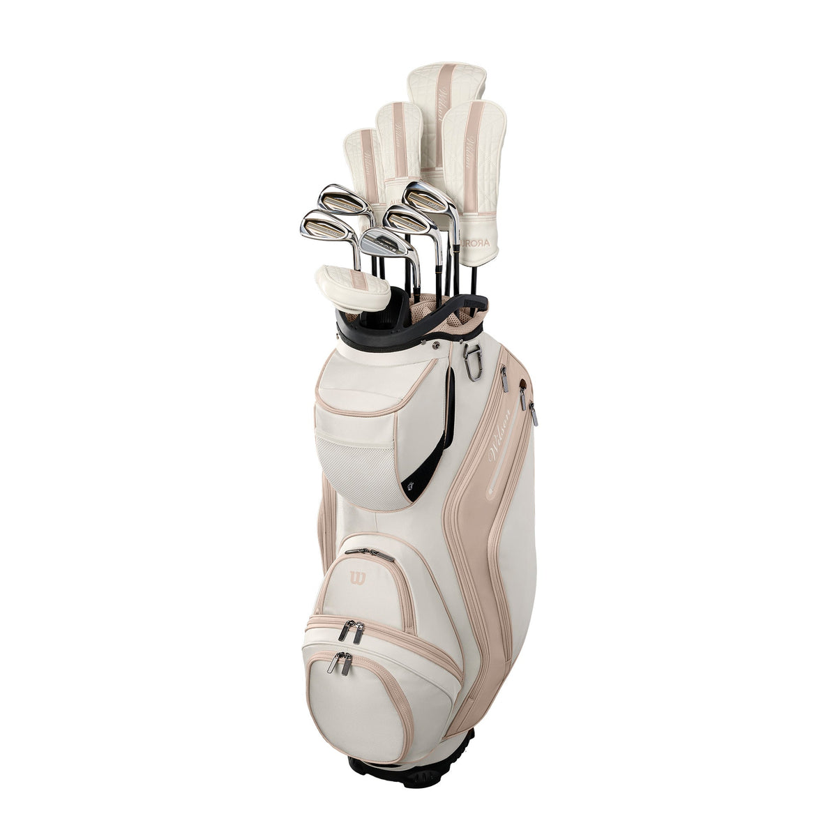 Wilson Aurora complete set dames, cartbag
