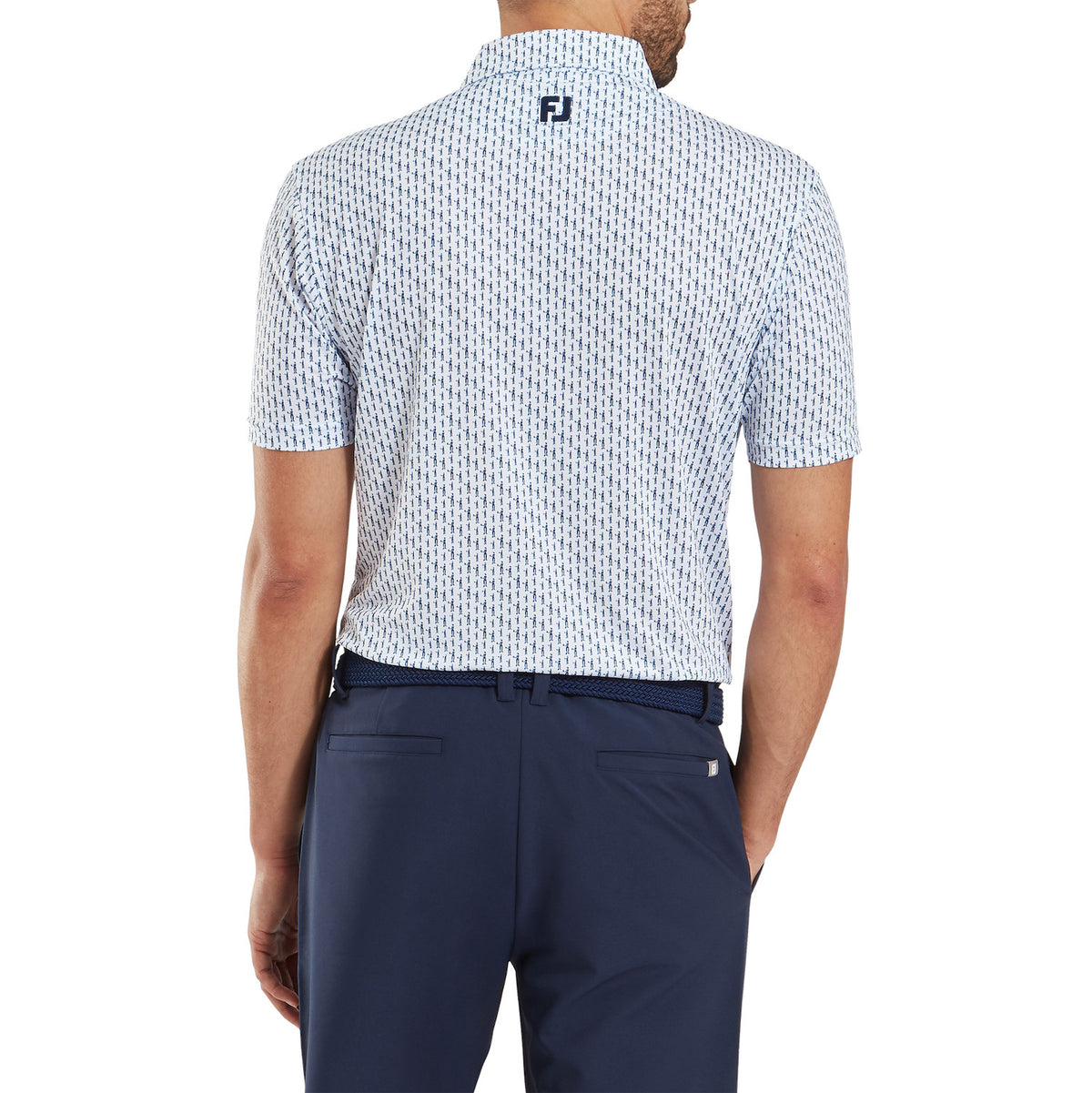 FootJoy figure prt wht/nvy Lsl