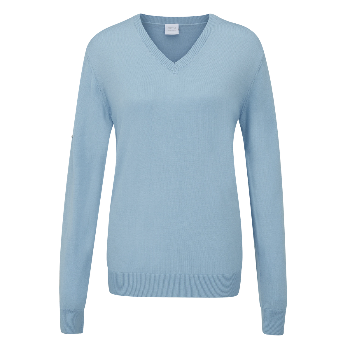 Ping Tatton Dames Midlayer - Sky Blue