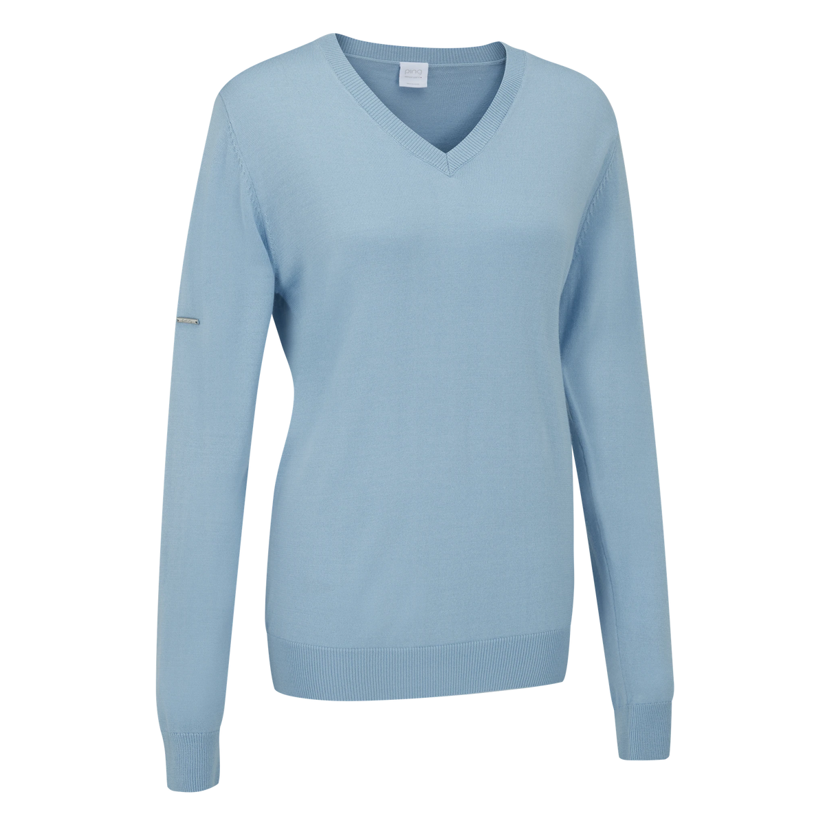 Ping Tatton Dames Midlayer - Sky Blue